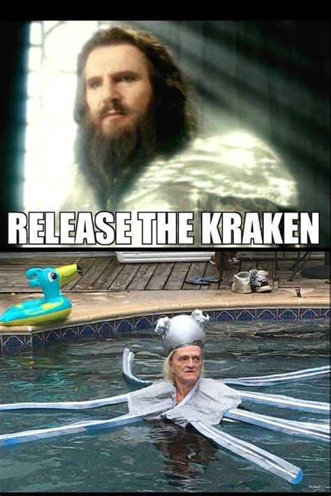 Release the Kraken - Meme Guy