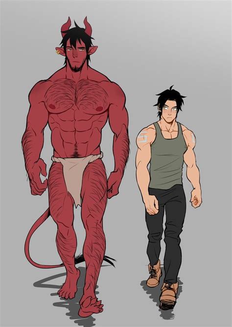 The Devil And S Handsome Devil Character Design Male Character
