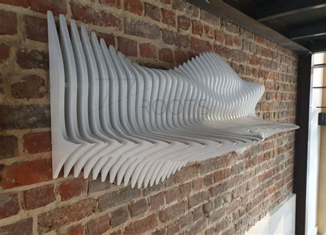 Parametric Shelf Wood Wall Art Design Parametric Design