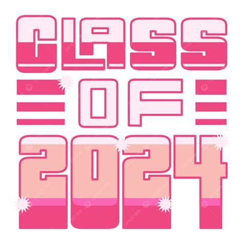 Class Of 2024 Vibes Vector, Class Of 2024, Congratulations Class Of