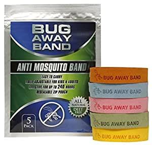 I rather be safe than sorry. Amazon.com : Bug Away Band, All Natural Mosquito Repellent ...