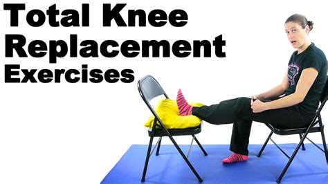 Total Knee Replacement Exercises Ask Doctor Jo YouTube