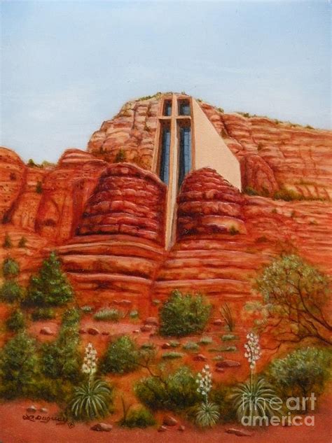 Chapel Of The Holy Cross Painting By Lora Duguay Fine Art America