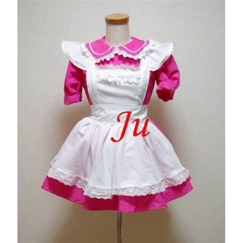 Us 11574 French Sexy Sissy Maid Pvc Lockable Dress Uniform Cosplay Costume Tailor Made Ck850