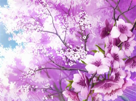 Female anime fictional character wallpaper. 10++ Wallpaper Pohon Sakura Anime - Sachi Wallpaper