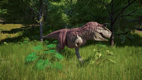 Disney Carnotaurus At Jurassic World Evolution Nexus