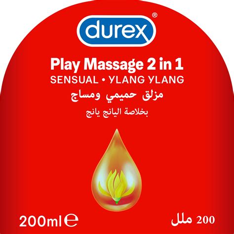 Buy Durex Play Sensual Massage 2 In 1 Lube With Ylang Ylang Gel 200ml