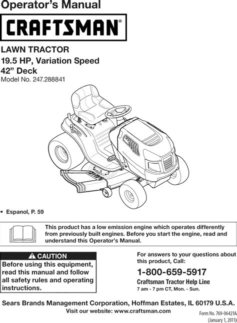 Craftsman Lt2000 Parts Manual Download