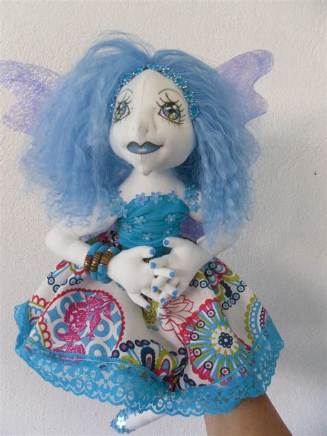 ooak fairy soft cloth art doll fae faery handmade collectors t idea… art dolls cloth