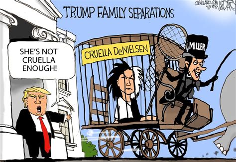 Trump Dhs Purge Starts With Nielsen Darcy Cartoon