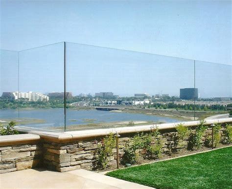 Outdoor Frameless Glass Fencing Modern Design In 2020 Glass Fence