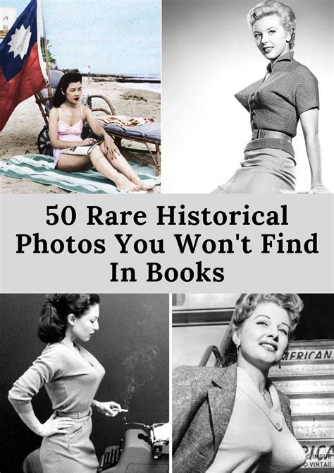 50 Rare Photos You Definitely Wont Find In The History Books Rare