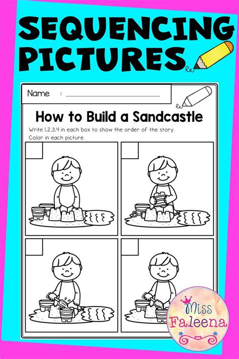 Sequencing Worksheet For First Grade