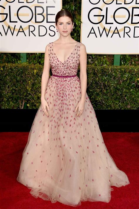 Anna Kendrick 2015 Golden Globe Awards In Beverly Hills