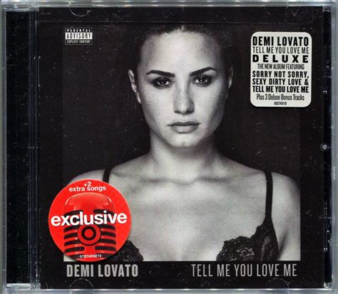Demi Lovato Tell Me You Love Me Cd Album Deluxe Edition Discogs