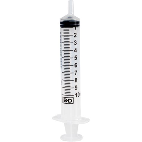 Plastic 10ml Syringe - HBYOB 