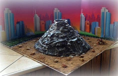 Diy Volcano Project Crafty Creations Pinterest Volcano Projects