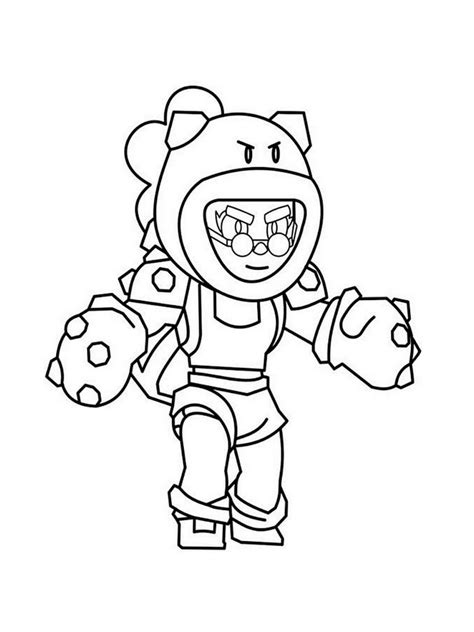 It was released in beta in june 2017 on ios only in certain. Free Rosa Brawl Stars coloring pages. Download and print ...