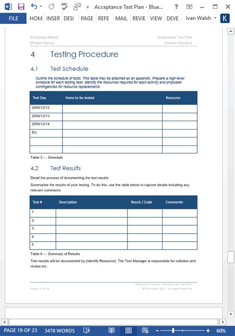budget form word template software testing