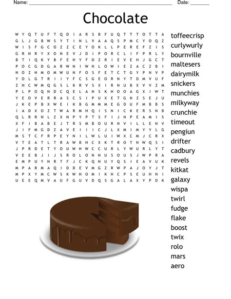 free printable word search puzzles chocolate free templates printable