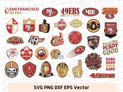 San Francisco 49ers Svg Bundle 49ers Vector Png