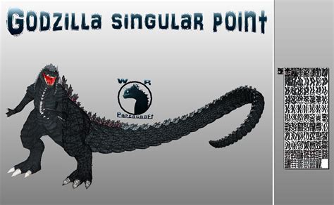 Godzilla Singular Point Papercraft Wrpapercrafts