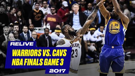 Kevin Durant Hits Iconic Shot Over Lebron James Cavs In Game 3 2017