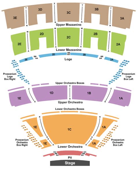 Seating Chart For Palace Theater Waterbury Ct
