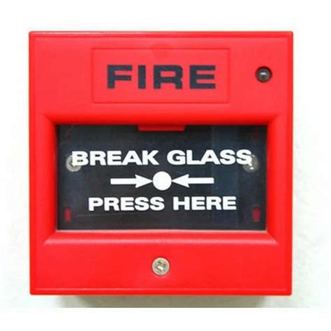 Break Glass Fire Alarm System At Rs 500 Piece Adambakkam Madurai Id 15190456230