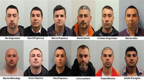 Romanian Crime Gang Members Jailed After String Of High Value