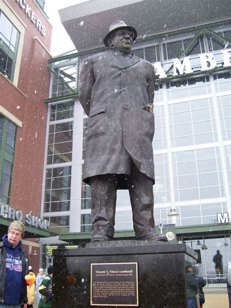 Vince Lombardi Statue By Gs Photo On Deviantart