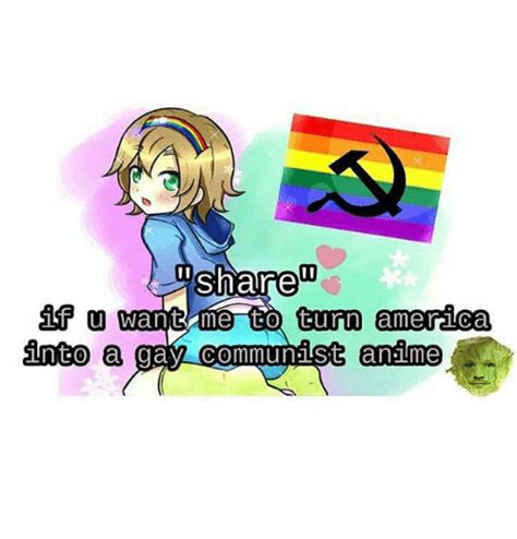 Communist Anime Anime Meme On ME ME