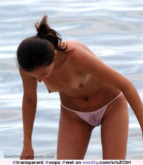 Oops One Wet Her Bikini Is Becoming Very Transparent My XXX Hot Girl