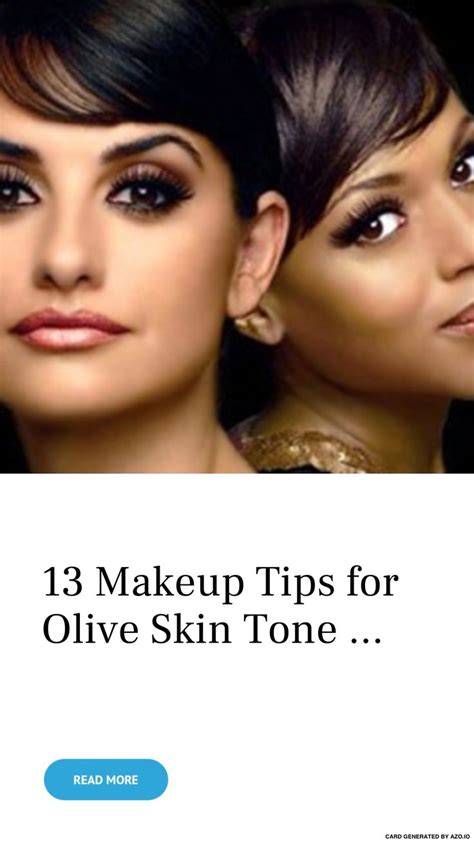 13 Makeup Tips For Olive Skin Tone With Images Olive Skin Tone