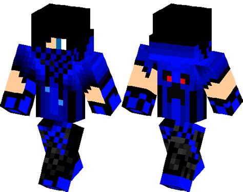 Blue Creeper Boy Minecraft Skin Minecraft Hub