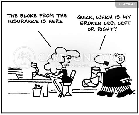 Broken Leg Cartoons And Comics Funny Pictures From Cartoonstock