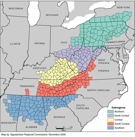 Survey Report Reveals Disparities In Appalachian Subregions West