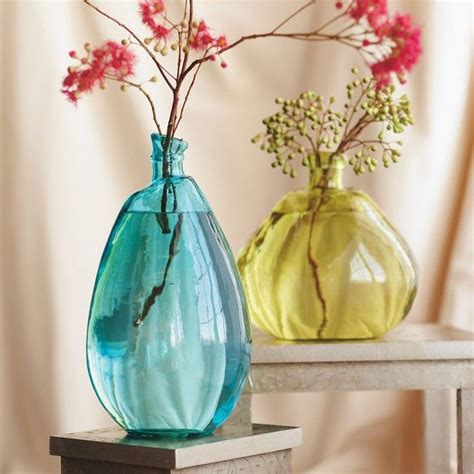 Recycled Glass Balloon Vases The Colors Of Spring Vivaterra The