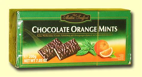 Шоколад Maitre Truffout Chocolate Orange Mints отзывы