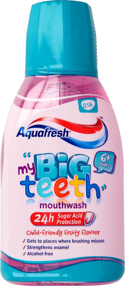 Aquafresh My Big Teeth Płyn Do Płukania Jamy Ustnej Dla Dzieci O