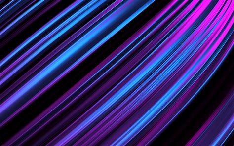 Download Wallpaper 1920x1200 Lines Obliquely Stripes Glow Purple
