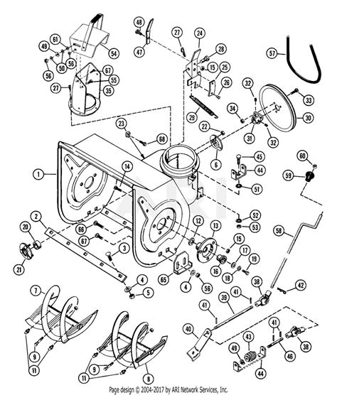 A Comprehensive Guide To The Ariens 1028 Snowblower Parts Diagram