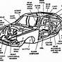 Car Body Parts Coupe Diagram