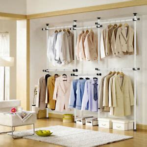 Are those clearance sales creating a bit of a. DIY Clothes Rack Hanger Adjustable Hanging Rolling Garment ...
