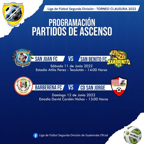 Ascenso A Primera División San Juan Fc San Benito