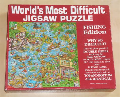 Fishingeditionworldsmostdifficultjigsawpuzzle529piececomplete