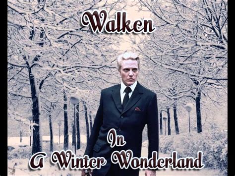 Walken In A Winter Wonderland The Platters Youtube