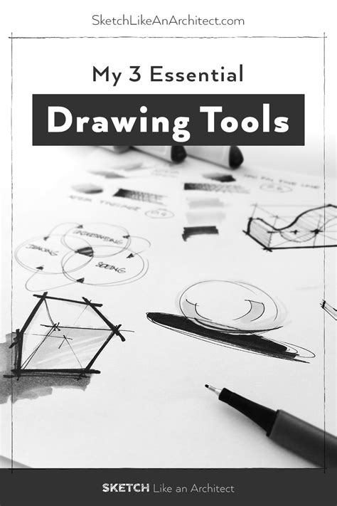 My Essential Drawing Tools — Sketch Like An Architect Sketching Tools
