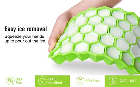 Buy Szonz Ice Tray Ice Cube Tray For Freezer Flexible Silicone