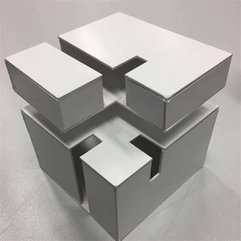 Cube Architecture Concept Model Arts Interior